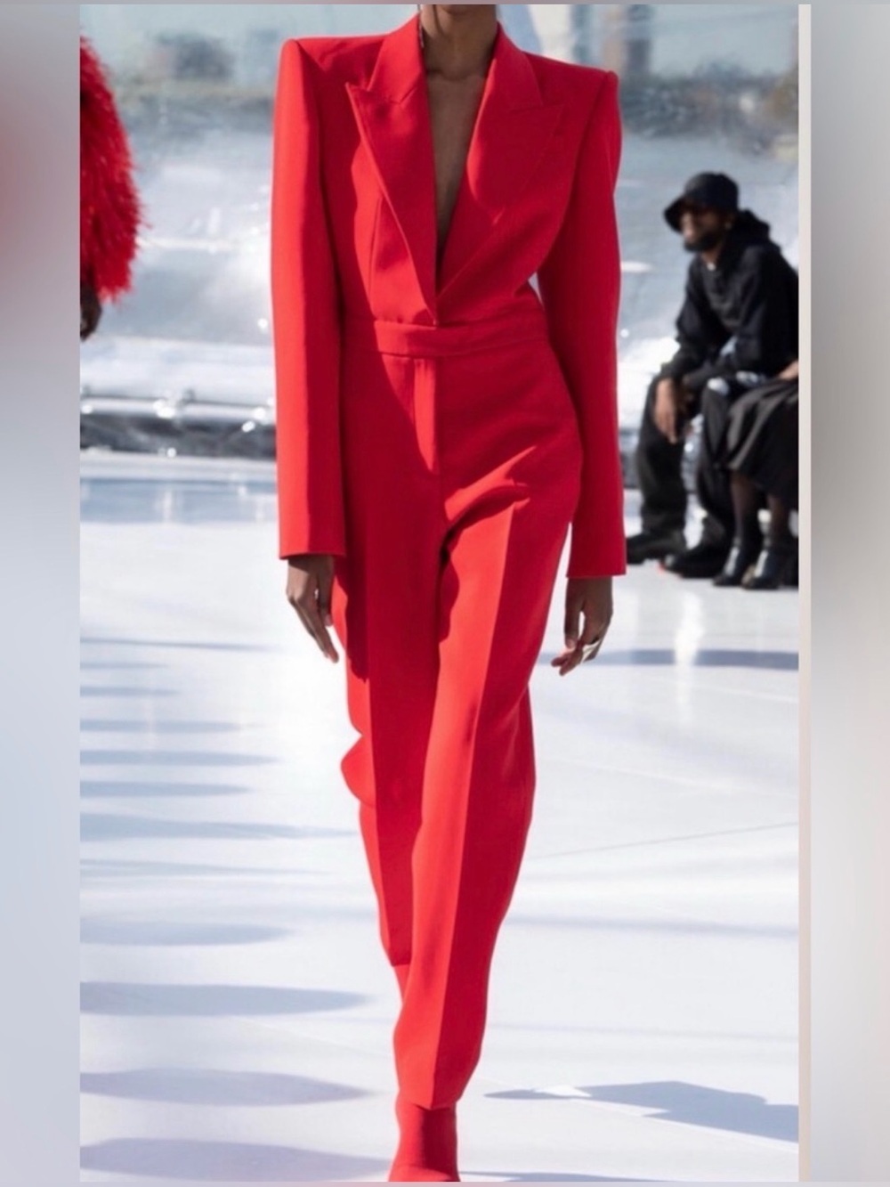 NWT Alexander McQueen All in One Jumpsuit Sz 42